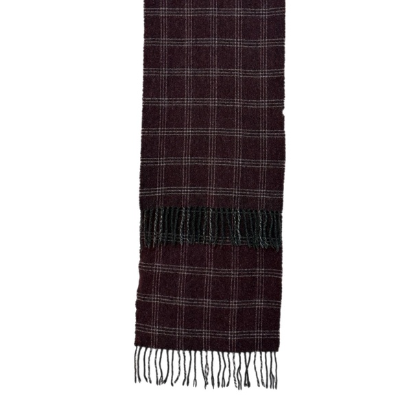 Sanmarco Wool Plaid Scarf - 🇮🇹 Made in Italy 🇮🇹 - Picture 3 of 8